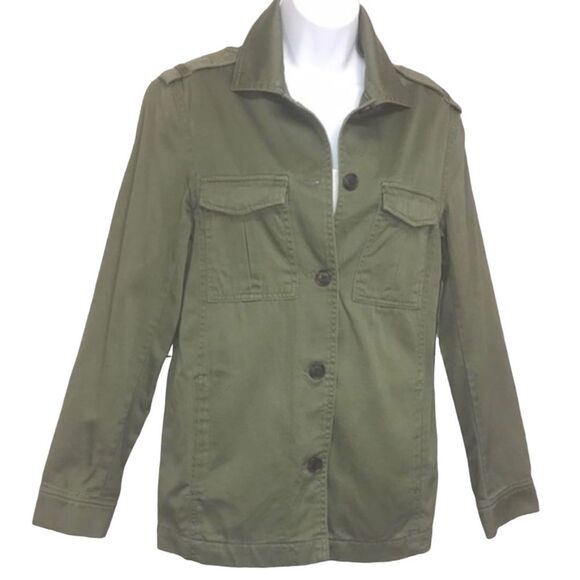 H&M Utility Military Green Safari Jacket - Picture 1 of 12
